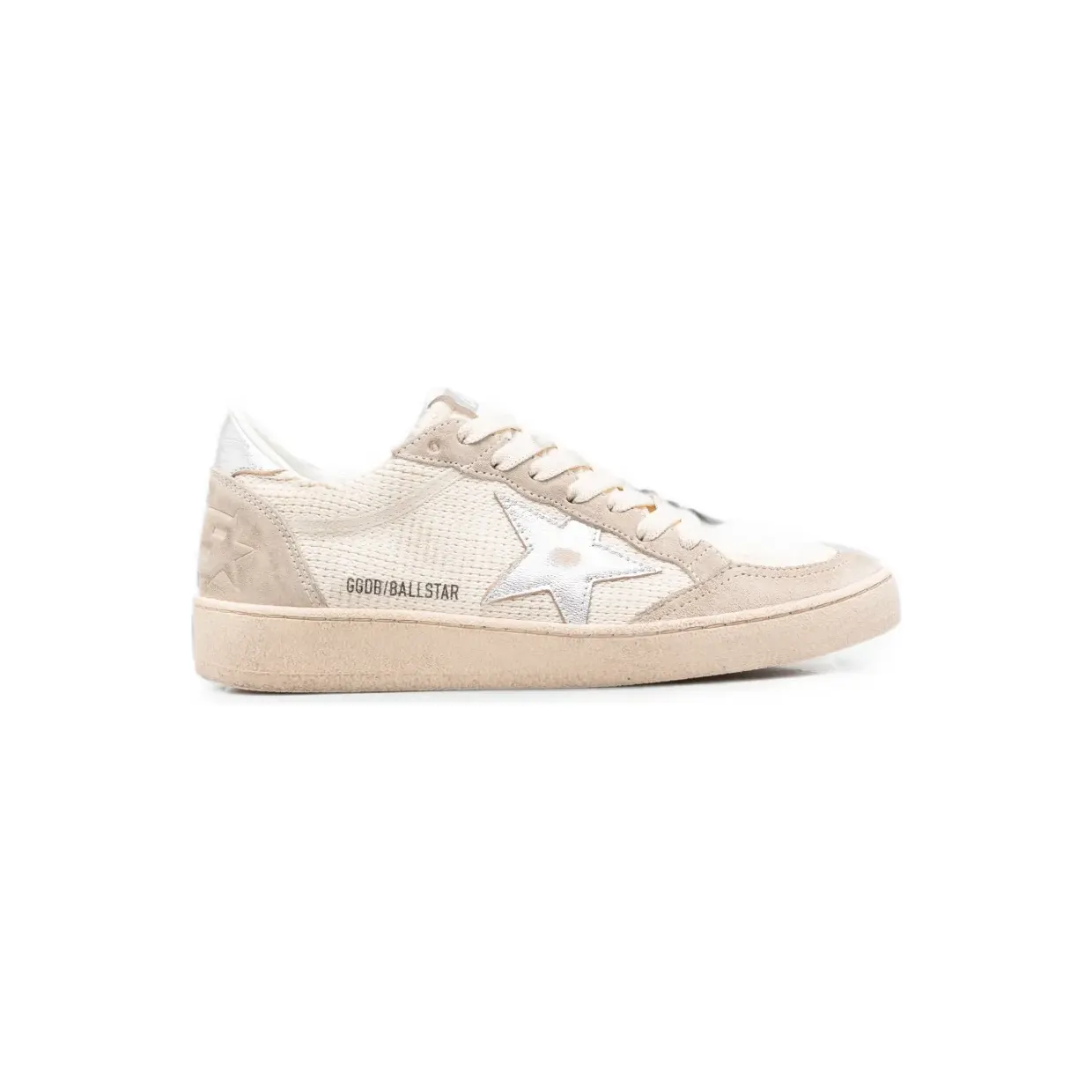 Golden Goose Ball Star mit Sternpatch Nude (GWF00117F008760)