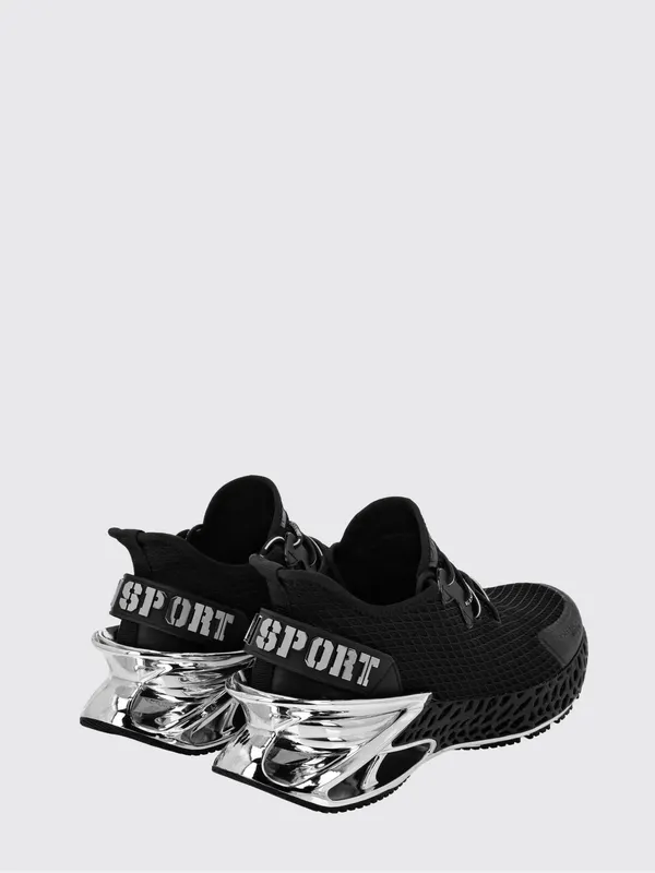 Plein Sport Thunder Force Gen. X-01 Mesh Low-Top Sneakers Black (FABSUSC0335PTE003N0291) (2)