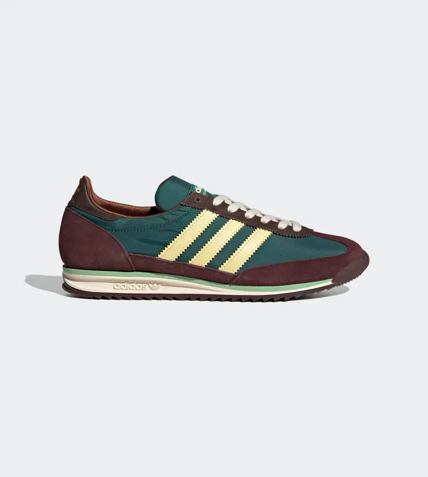 Adidas Wales Bonner x SL72 ‘Hemp Maroon’ Hemp/Maroon/Collegiate Orange (FX7515)