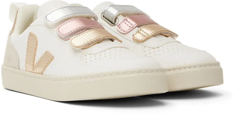 VEJA Kids White & Multicolor V-10 (CV0502894C)