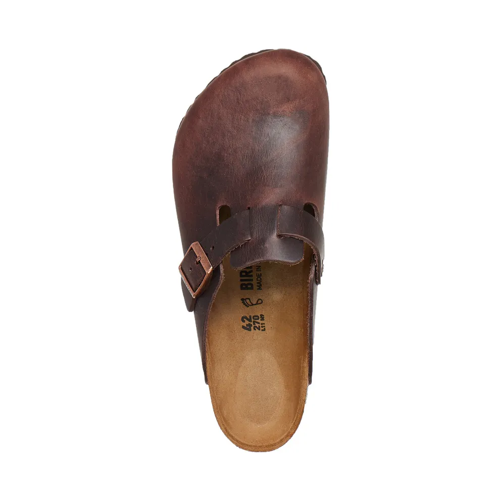 Birkenstock Boston “Oiled Leather – Habana” (0860131)