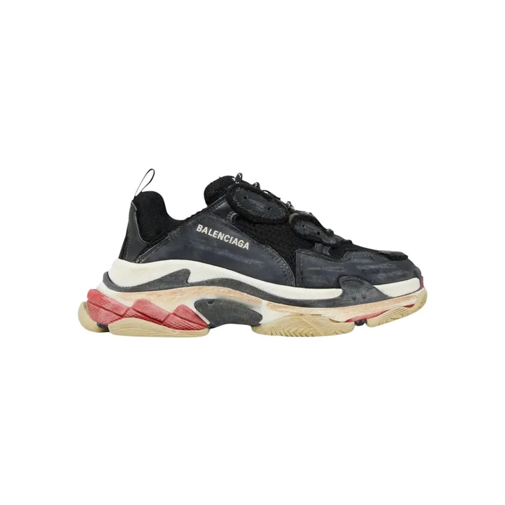 Balenciaga Triple S Sneaker DIY Black Red (524037-W3CS1-1061)