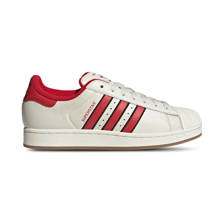 adidas Superstar II Off White Better Scarlet Black (IH9289)