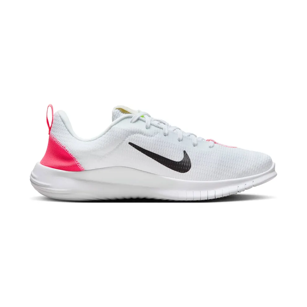 Nike Flex Experience Run 12 White Hot Punch Volt Black (DV0746-102)