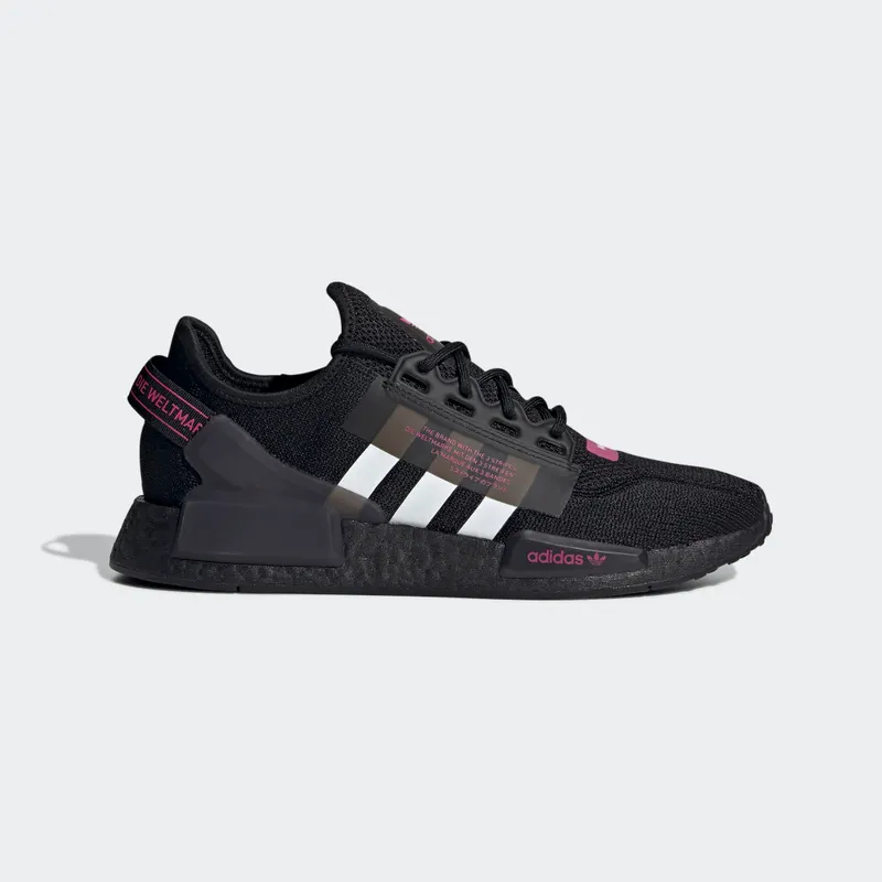 adidas NMD_R1 V2 Core Black / Shock Pink / Cloud White (GY8327)