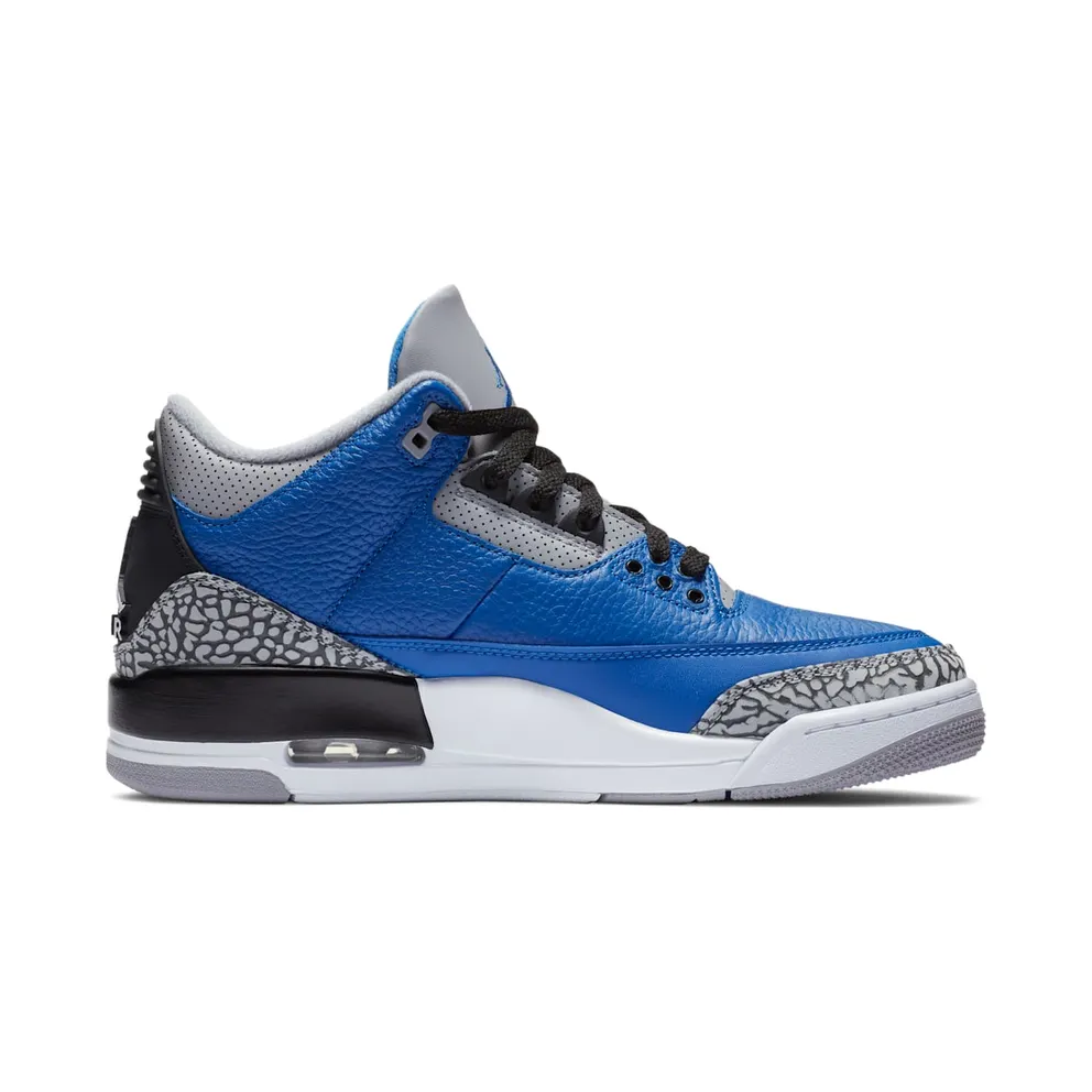 Air Jordan III 3 Retro Varsity Royal Cement (2020) (CT8532-400)