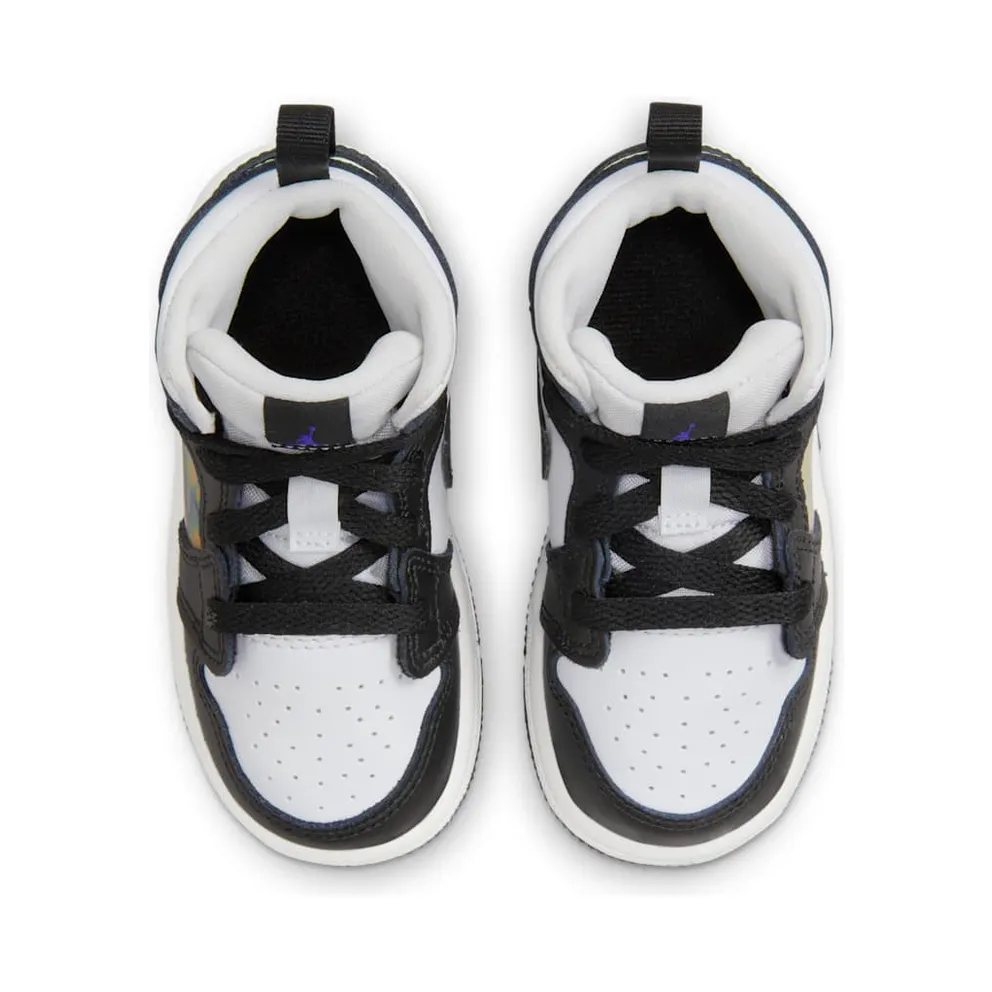 Jordan 1 Mid Baby/Toddler Black (DR9494-001)