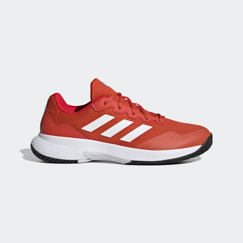 adidas Gamecourt 2.0 Tennis Shoes Preloved Red / Cloud White / Preloved Blue (HQ8479)