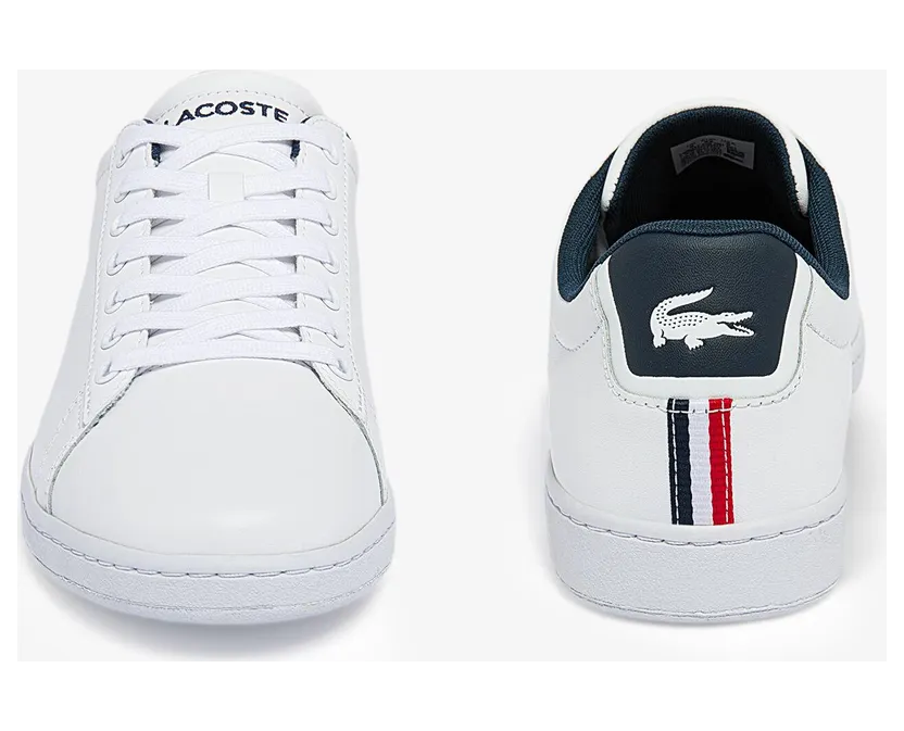 Lacoste Carnaby White / Navy / Red (39SMA0033_407) (5)