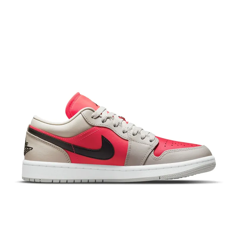 Air Jordan 1 Retro Low Light Iron Ore Siren Red (DC0774-060)