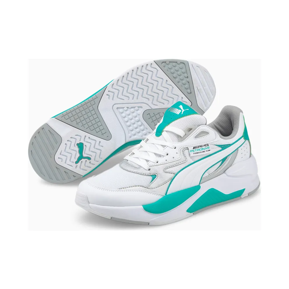 Puma Mercedes F1 X-Ray Speed Motorsport Shoes White/Green (307136-01)