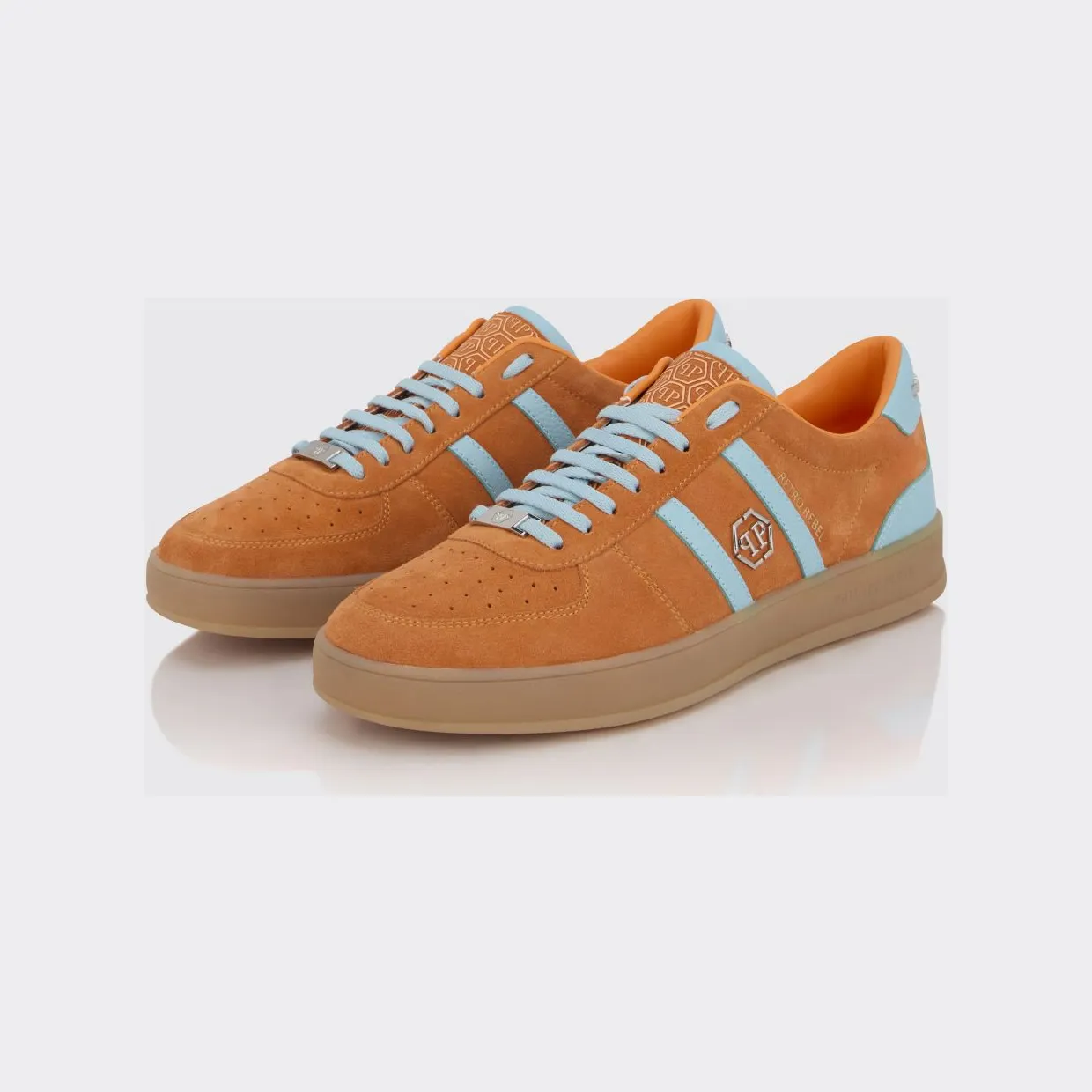 Philipp plein Retro Rebel Suede Sneakers Orange (PAFSUSC0941PLE010N20)