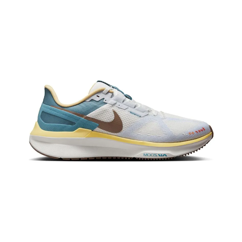 Nike Structure 25 Summit White Soft Yellow Mink Brown (HV5976-121)