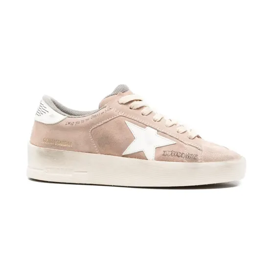 Golden Goose Stardan suède sneakers – Beige (GWF00667F005277)