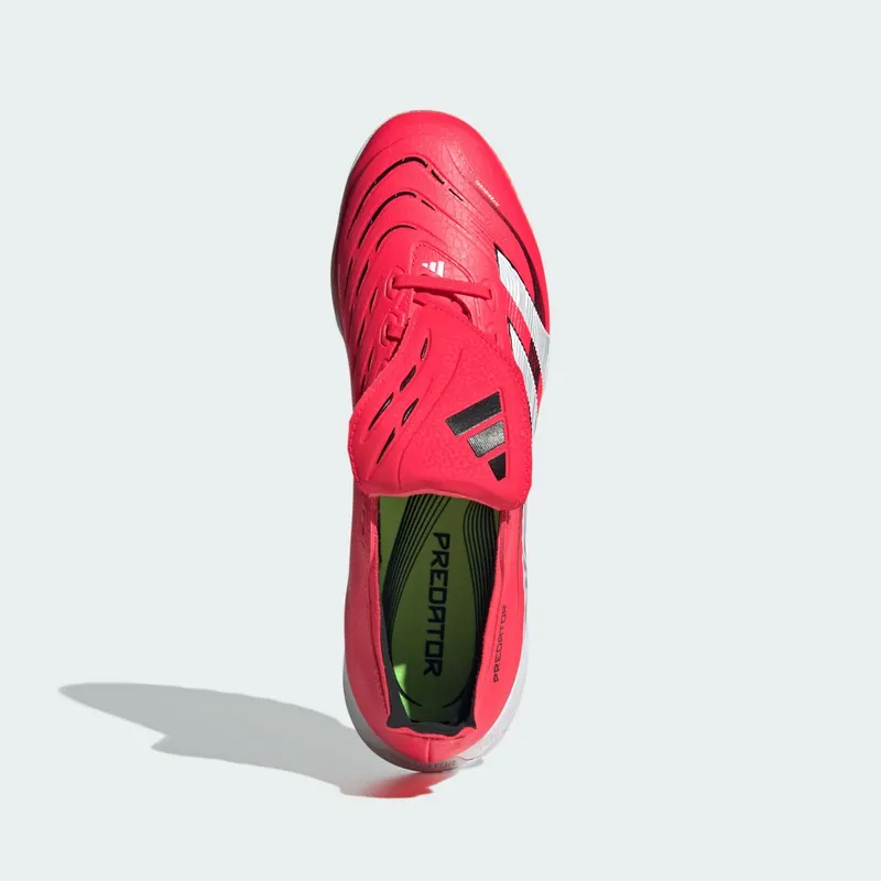 adidas Predator League Fold-Over Tongue Turf Lucid Red Cloud White Core Black (JS0384)