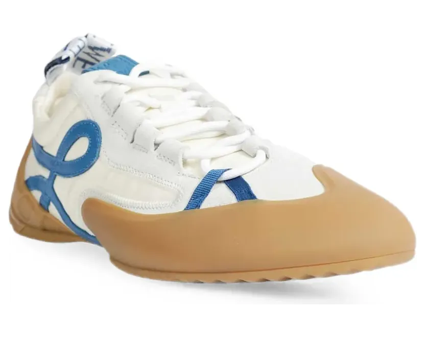 LOEWE Grip logo-patch sneakers – Wit (L815282XAZ)