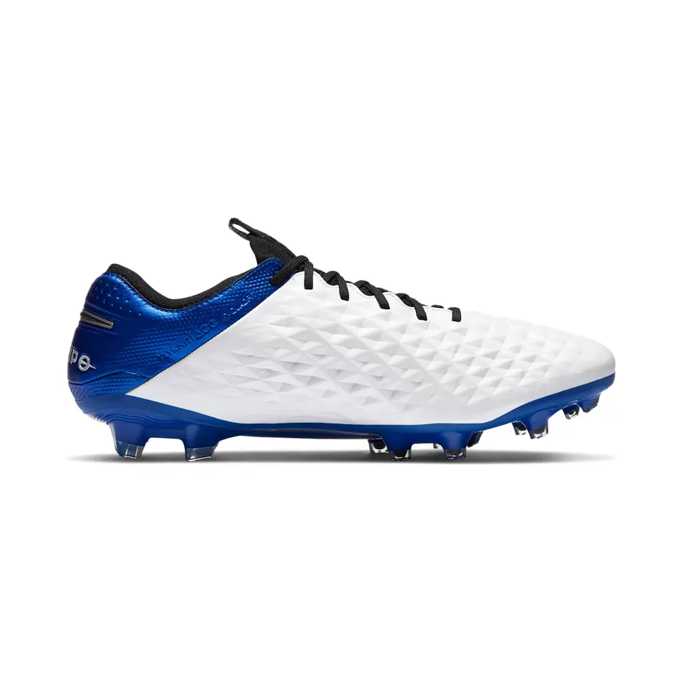 Nike Tiempo Legend 8 Elite FG White Hyper Royal (AT5293-104)