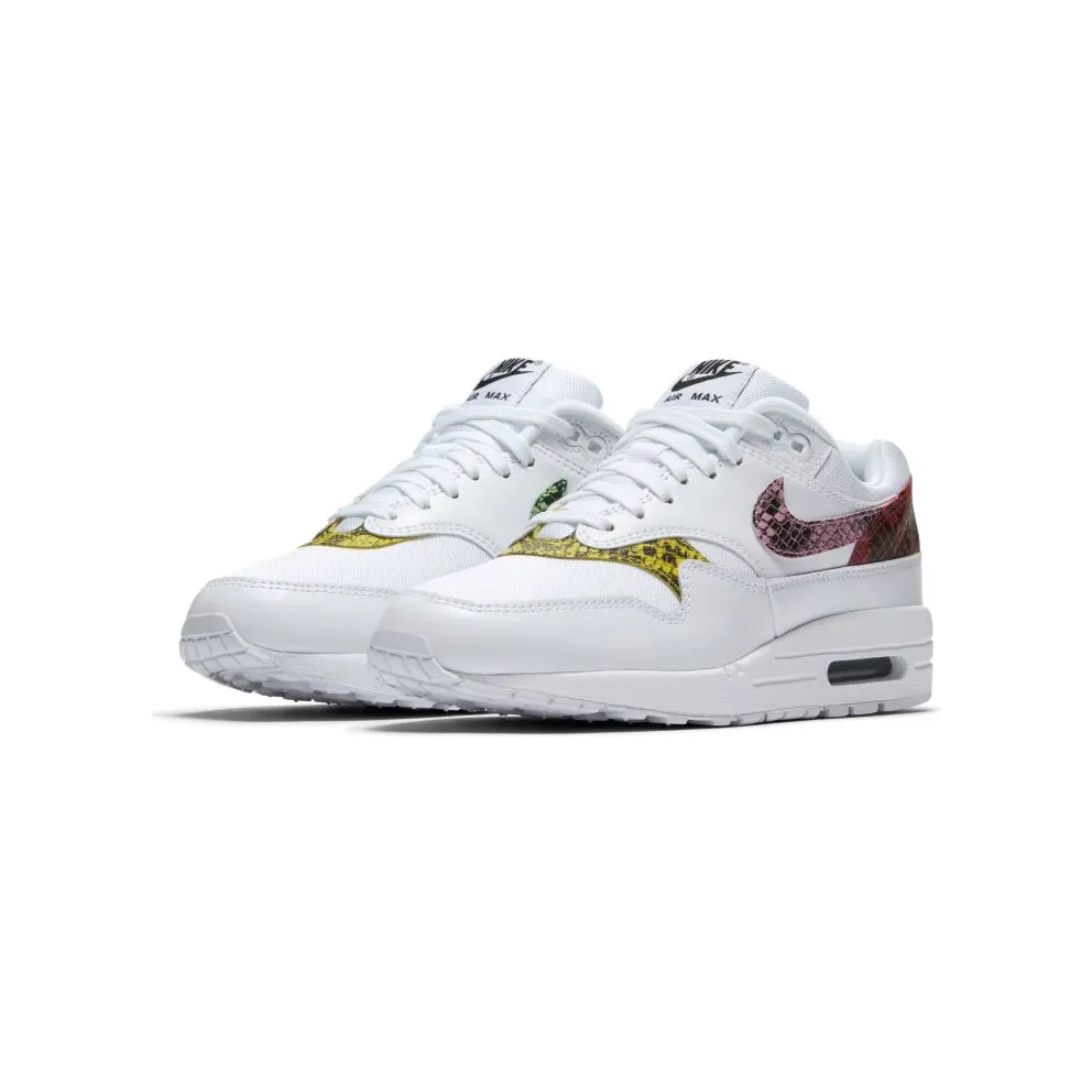Nike Air Max 1 Animal Pack White (W) White/Electro Green-Opti Yellow-Psychic Pink (BV1977-100)