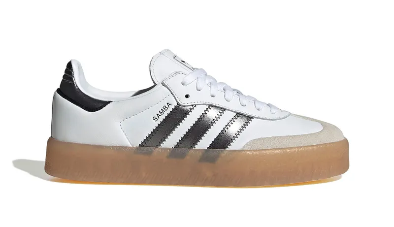 adidas Sambae Cloud White Black Gum (JS3942)