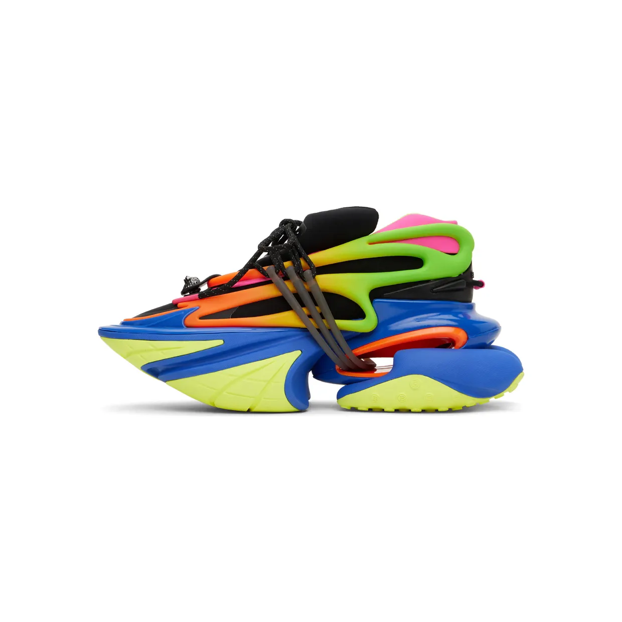 Balmain Multicolor Unicorn Low-Top Sneakers (YM1VJ309KNHC) (3)