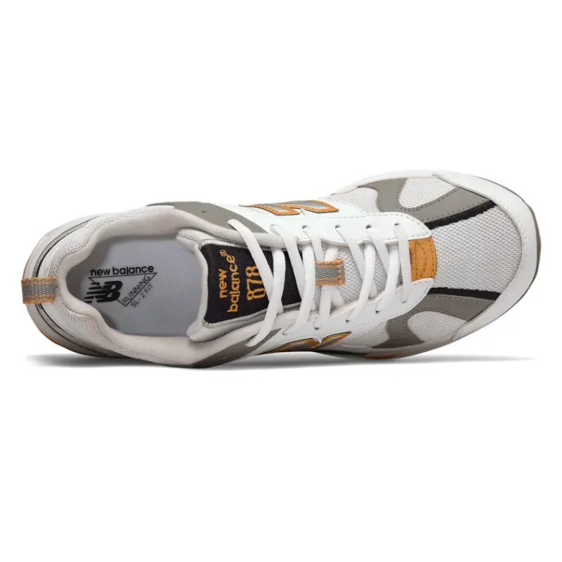 New Balance CM878 White Grey White/Grey/Yellow (CM878TCA)