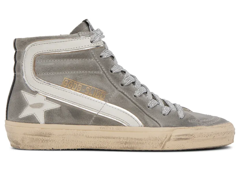 Golden Goose Gray Slide Sneakers (GWF00115.F003231.60364)