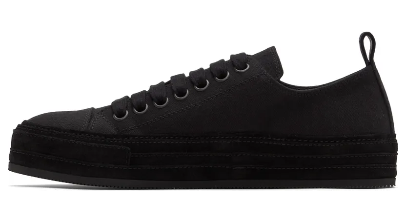 Ann Demeulemeester Black Denim Gert Sneakers (2201-M-N03-185-099) (3)