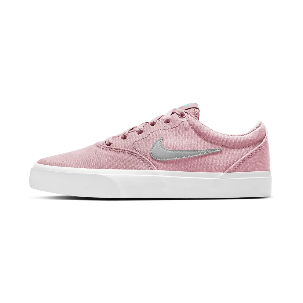 Nike SB Charge Canvas “Pink Glaze / Black / Metallic Silver” (CN5269-602)