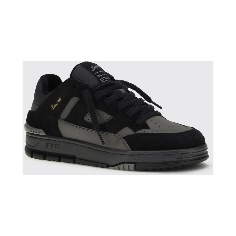Axel Arigato Area Lo Fluffy Leather Sneakers Black (F3592001)