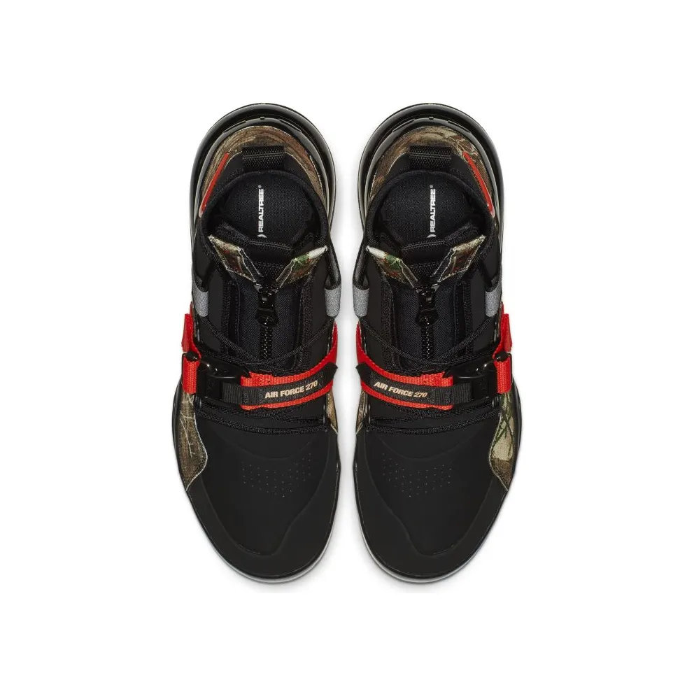Nike Air Force 270 Utility Realtree Black/Team Orange-Black (BV6071-001)