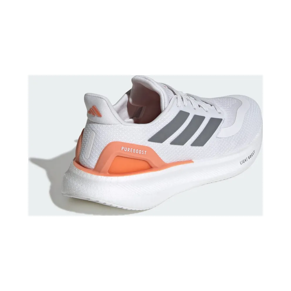adidas Pureboost 5 Running “Crystal White / Iron Metallic / Cloud White” (JQ6909)