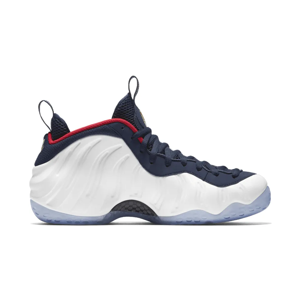 Nike Air Foamposite One Olympic Obsidian/University Red-Metallic Gold-White (575420-400)