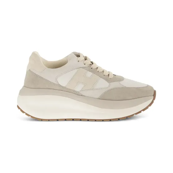 Hogan Maxi I Active suède sneakers – Beige (HXW7140GA40N91)