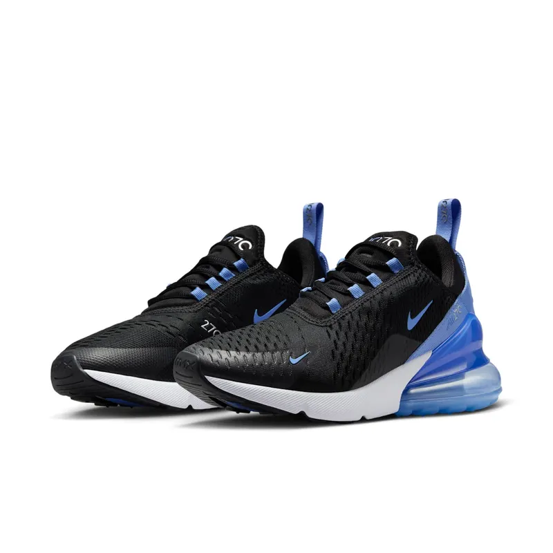 Nike Air Max 270 Black Metallic Silver Royal Pulse (AH6789-015)