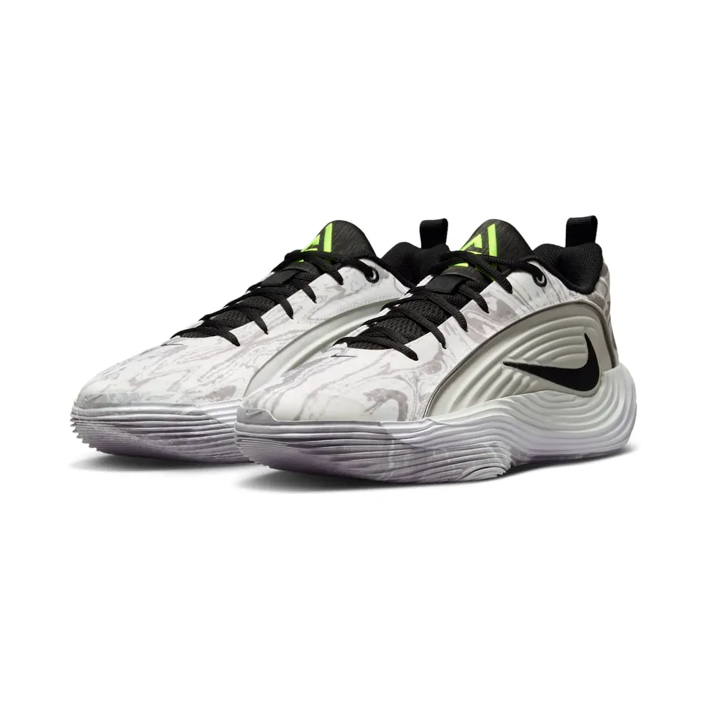 Nike Giannis Immortality 5 “White / Off-White / Light Smoke Grey / Metallic Silver” (IM5130-101)