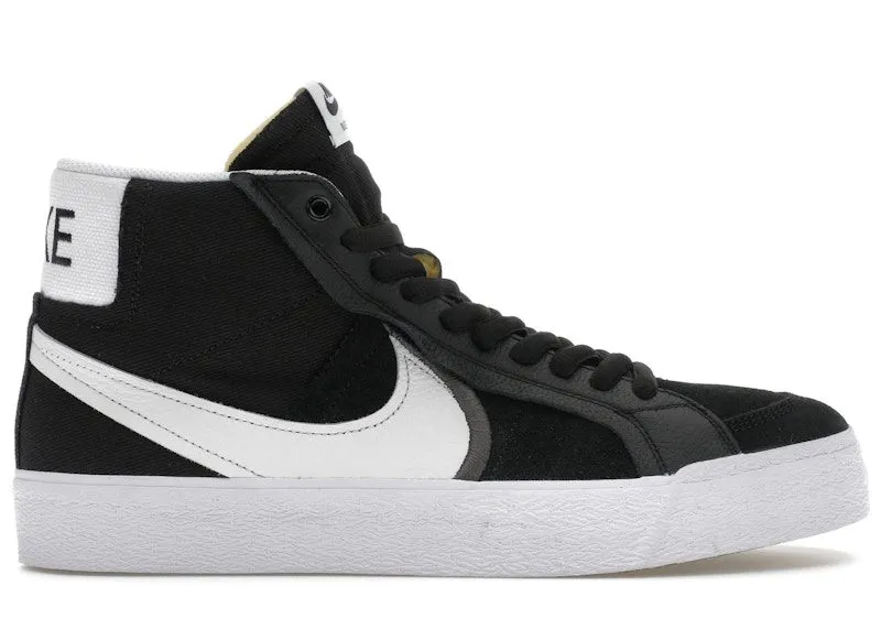 Nike SB Zoom Blazer Mid Premium Plus Black White (DR9144-001)