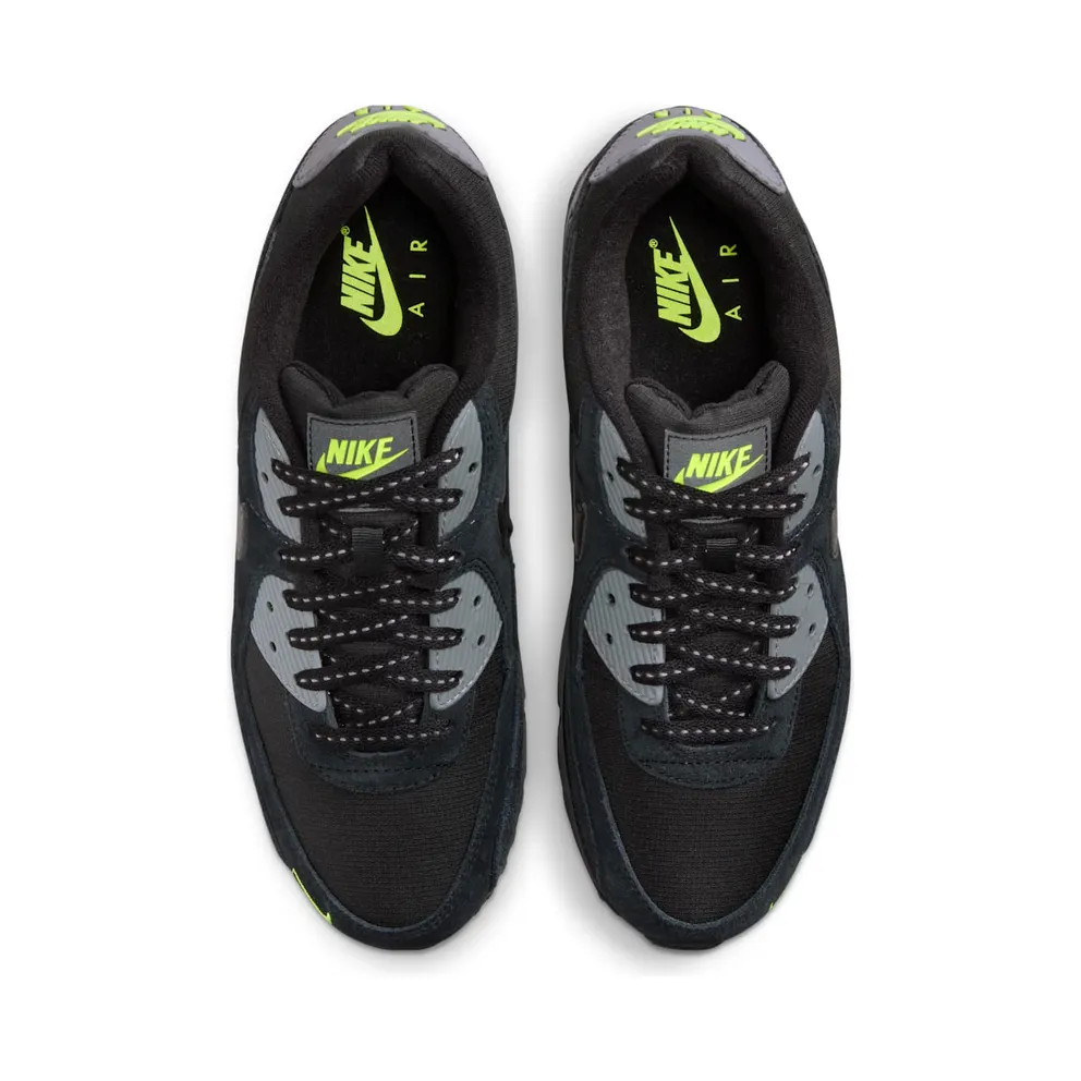 Nike Air Max 90 Black Volt Cool Grey (FQ2377-001)