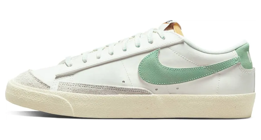 Nike Blazer Low 77 PRM Certified Fresh – “Sail / Sail / Alpha Orange / Enamel Green” (DO9799-100)