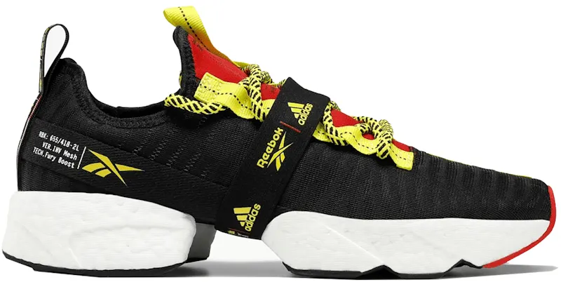 Reebok Sole Fury Boost Black Hyper Green Red Black/Hyper Green-Reebok Red (Other Brands Other)