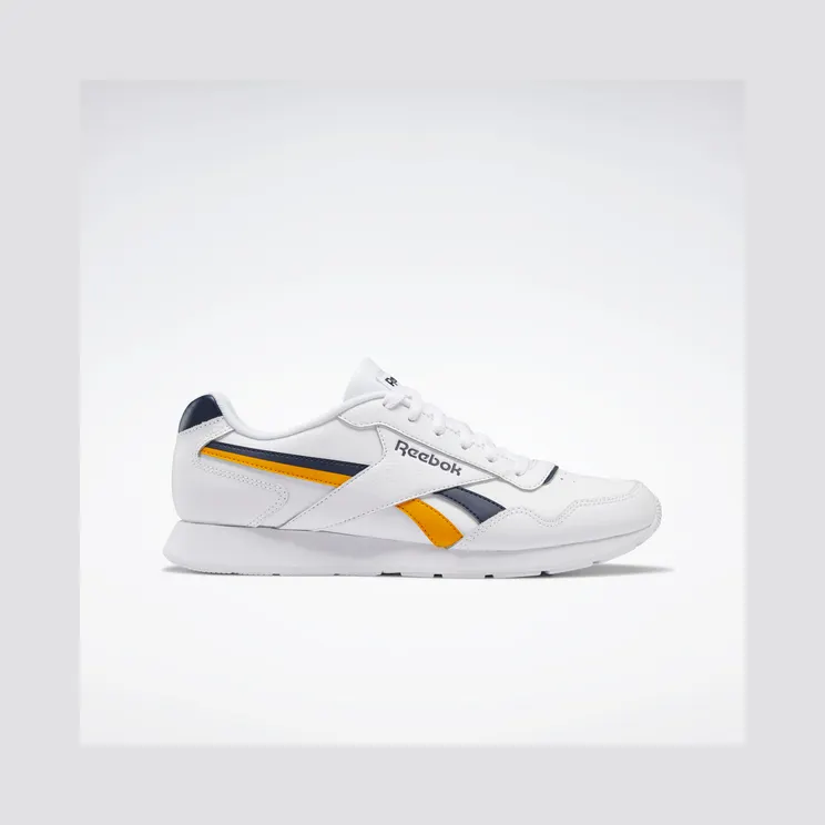 Reebok Royal Glide Cloud White / Vector Navy / Semi Solar Gold