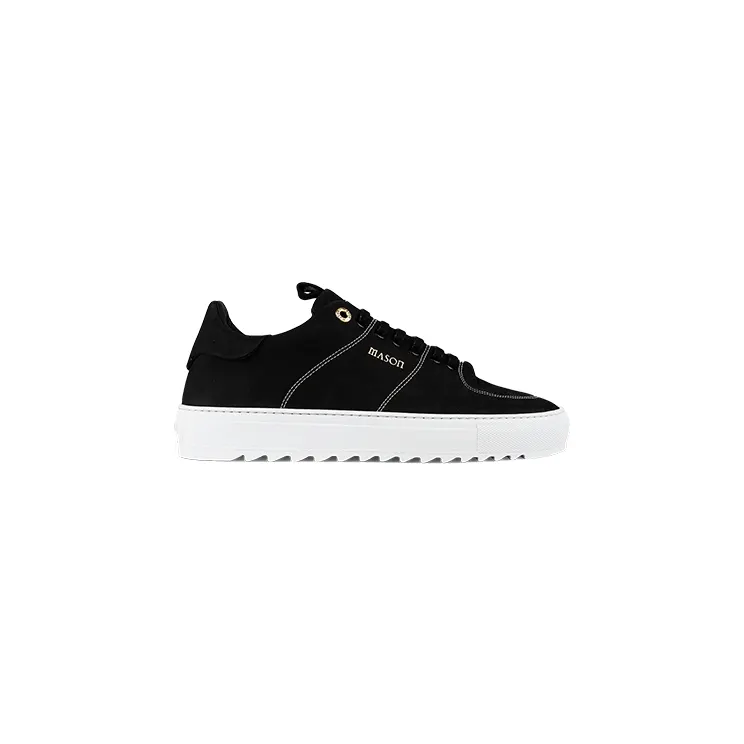 Mason Garments Roma Classic Nubuck Black/Creme Schwarz (FW20-5D)