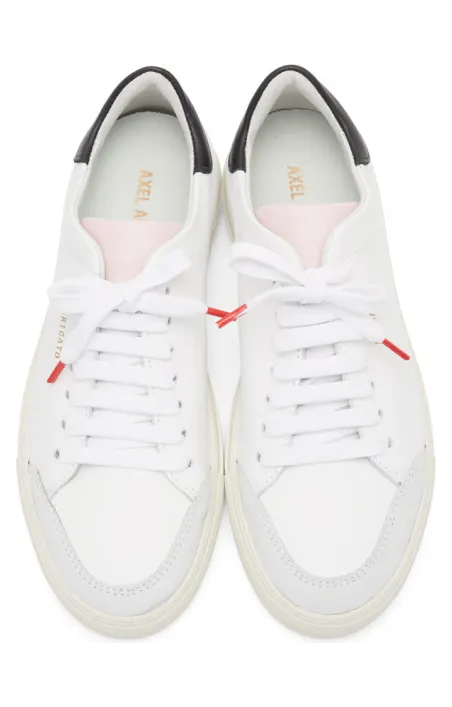 Axel Arigato White and Black Clean 90 Triple Sneakers (28489) (4)