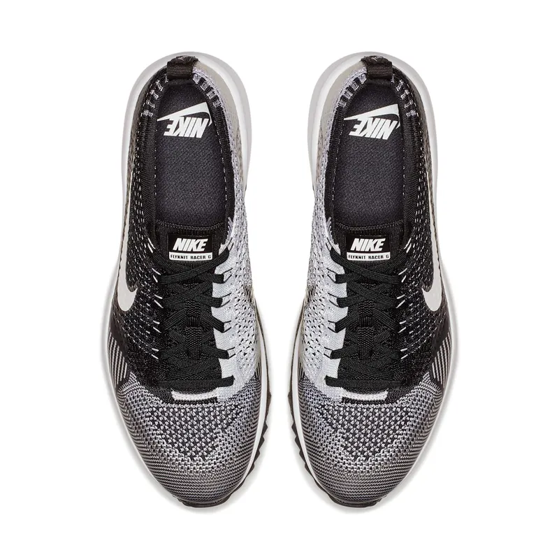 Nike Flyknit Racer G Cleat Cookies & Cream Black/White (909756-001)