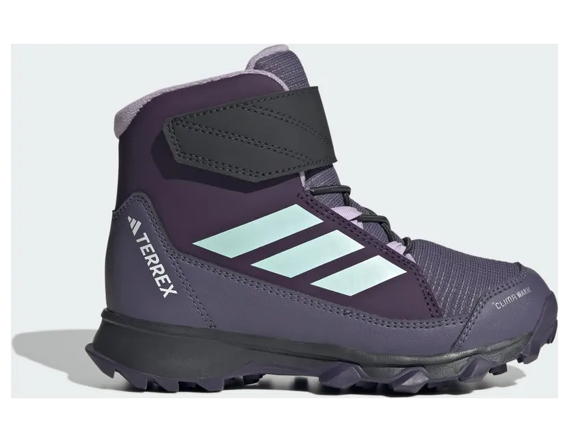 Adidas Terrex Snow CF CLIMAWARM Winterschoenen Kids Aurora Plum / Semi Flash Aqua / Powder Plum (JR4190)