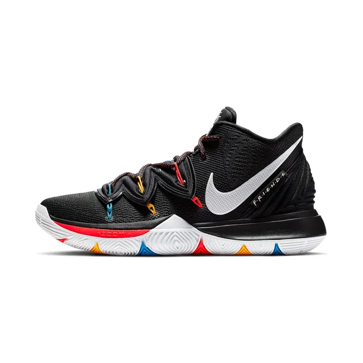 Nike Kyrie V 5 ‘Friends’ (2019) “Black / Bright Crimson / Amarillo / White” (AO2918-006)
