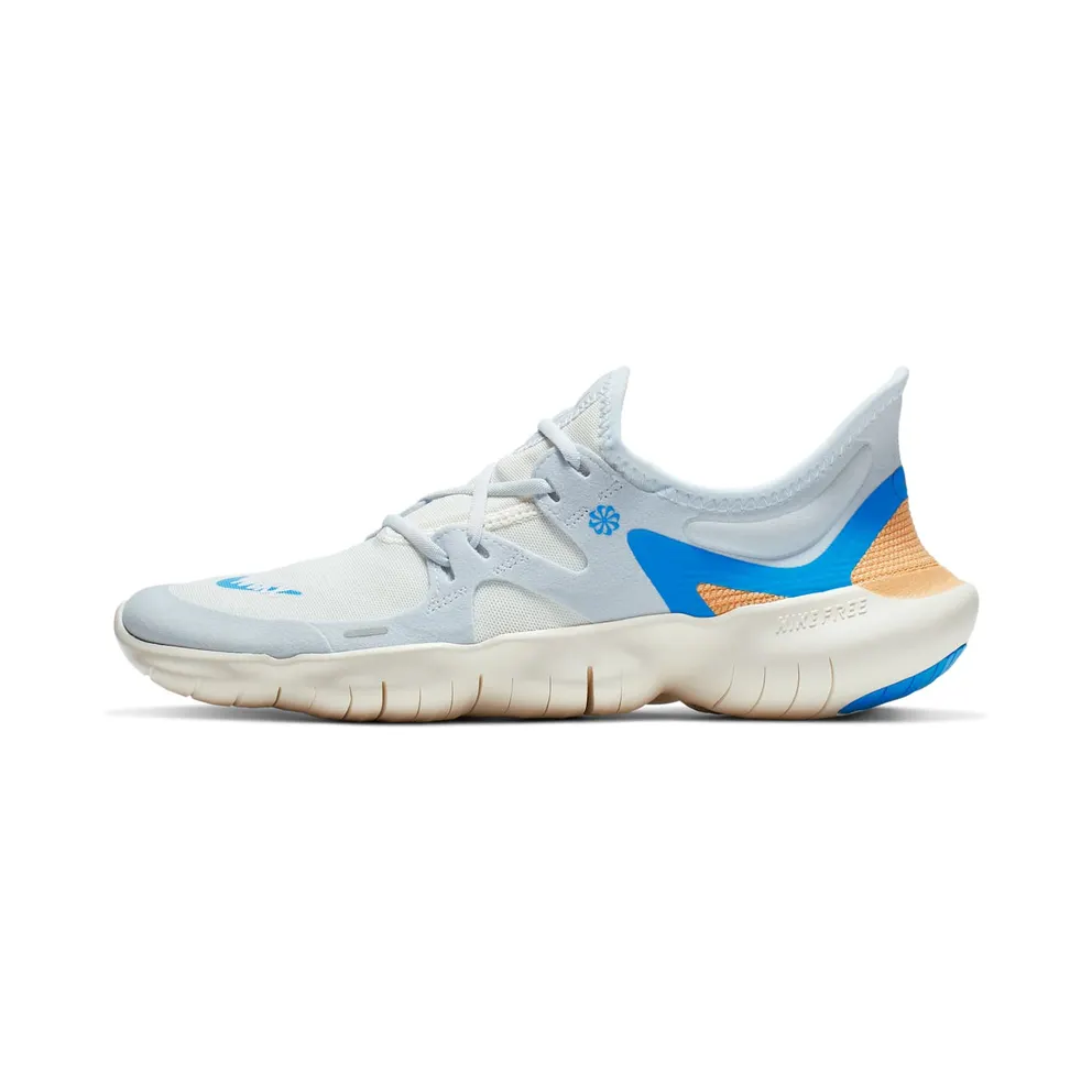 Nike Free RN 5 Just Do It Grey Blue Hero (CI1289-001)