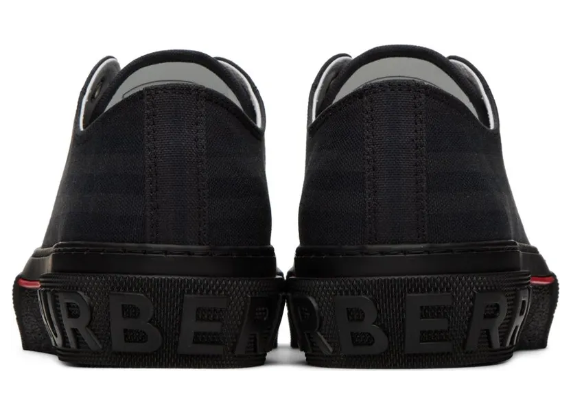 Burberry Black Vintage Check Sneakers (8057999) (2)