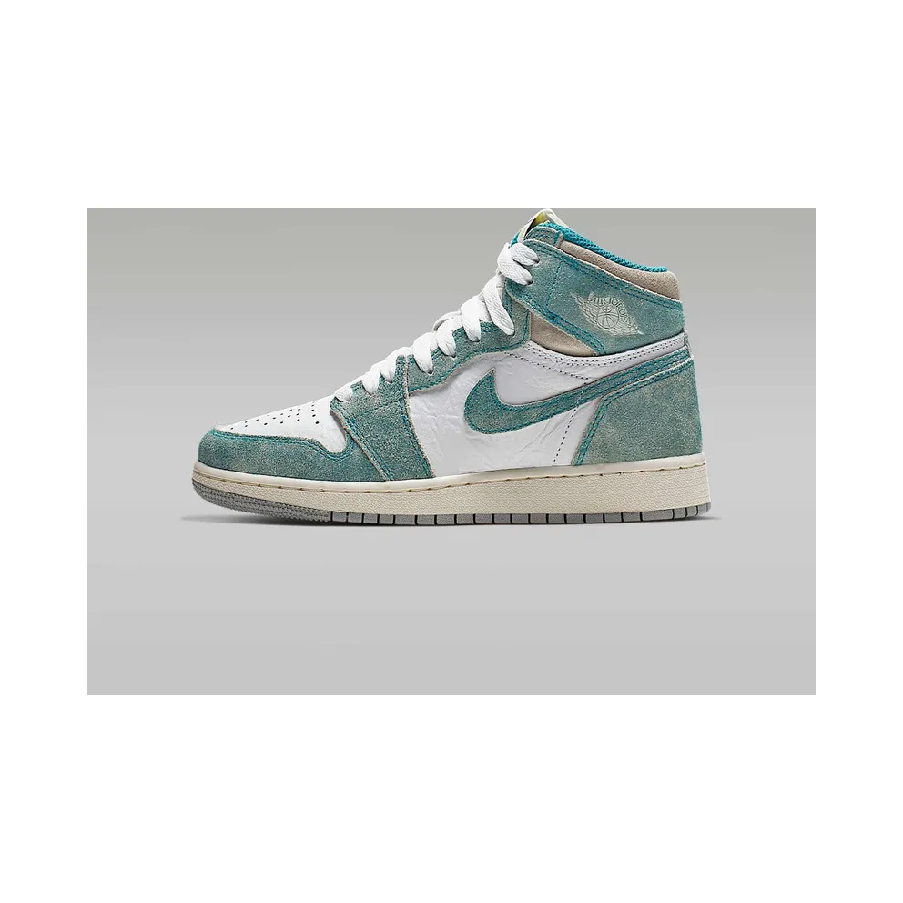 Jordan 1 Retro High Turbo Green (GS) Turbo Green/Sail-White-Light Smoke Grey (575441-311)