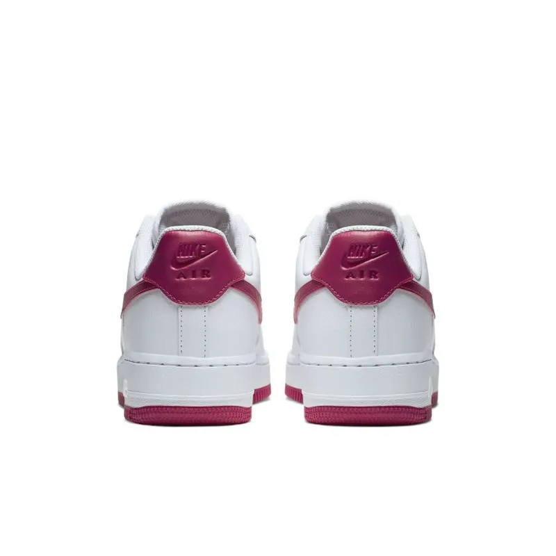 Nike Air Force 1 Low White Wild Cherry (W) White/Wild Cherry-White-Noble Red (AH0287-107)