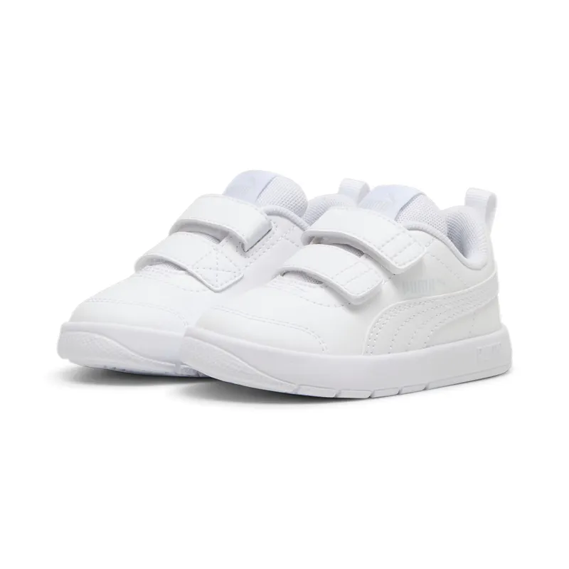 Puma Courtflex V3 “Puma White / Puma White / Silver Mist” (310252_02)